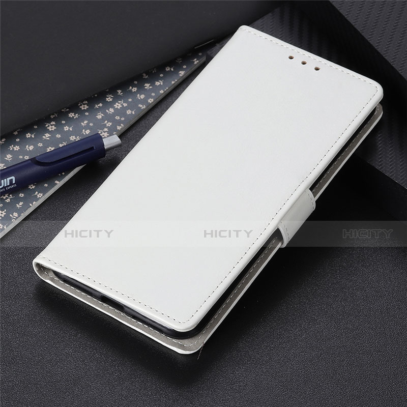 Coque Portefeuille Livre Cuir Etui Clapet L10 pour Nokia 8.3 5G Blanc Plus