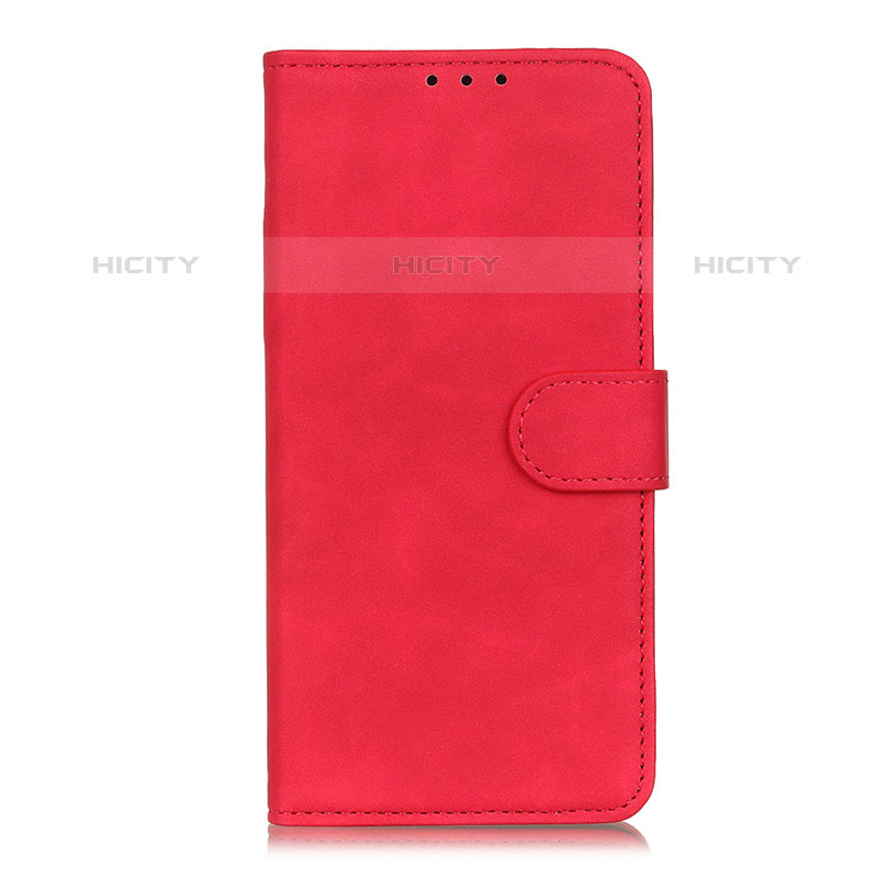 Coque Portefeuille Livre Cuir Etui Clapet L10 pour Oppo A11s Rouge Plus