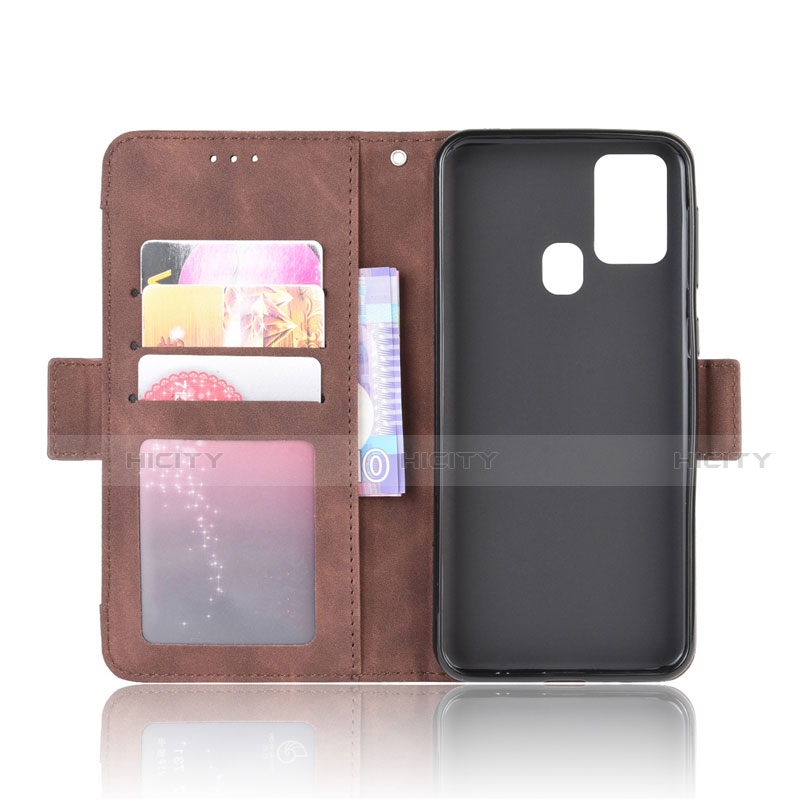 Coque Portefeuille Livre Cuir Etui Clapet L10 pour Samsung Galaxy M31 Plus