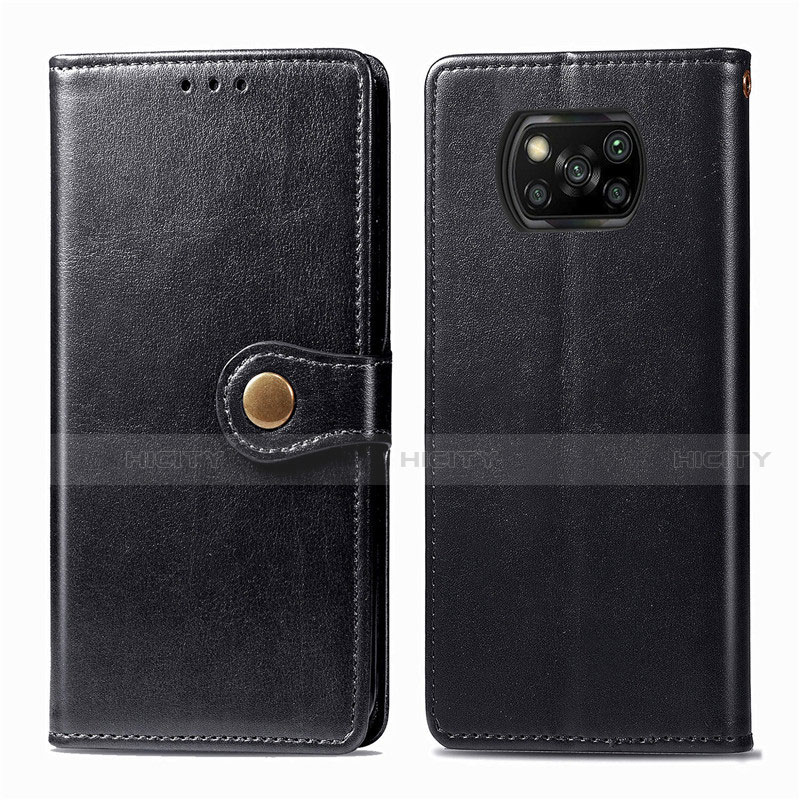 Coque Portefeuille Livre Cuir Etui Clapet L10 pour Xiaomi Poco X3 NFC Plus