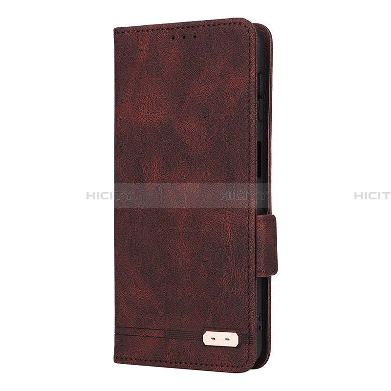 Coque Portefeuille Livre Cuir Etui Clapet L10Z pour Samsung Galaxy A32 4G Marron Plus