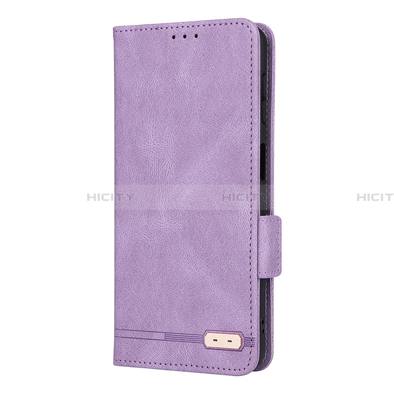 Coque Portefeuille Livre Cuir Etui Clapet L10Z pour Samsung Galaxy A32 4G Violet Plus