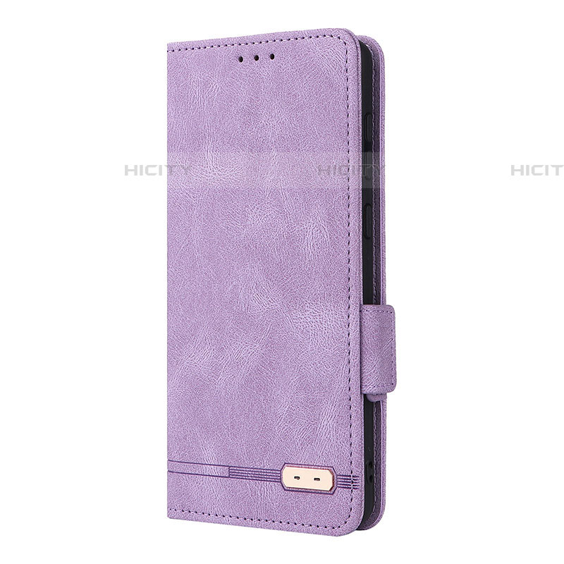 Coque Portefeuille Livre Cuir Etui Clapet L10Z pour Samsung Galaxy A73 5G Violet Plus