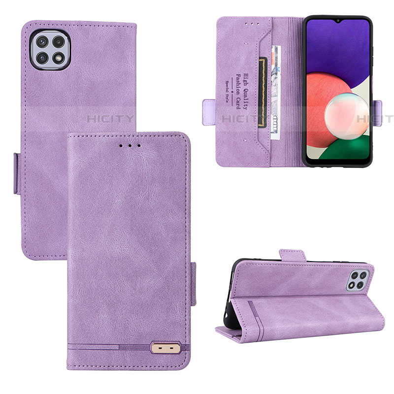 Coque Portefeuille Livre Cuir Etui Clapet L10Z pour Samsung Galaxy F42 5G Plus