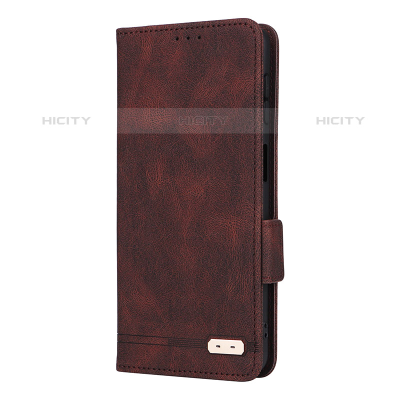 Coque Portefeuille Livre Cuir Etui Clapet L10Z pour Samsung Galaxy M32 5G Marron Plus