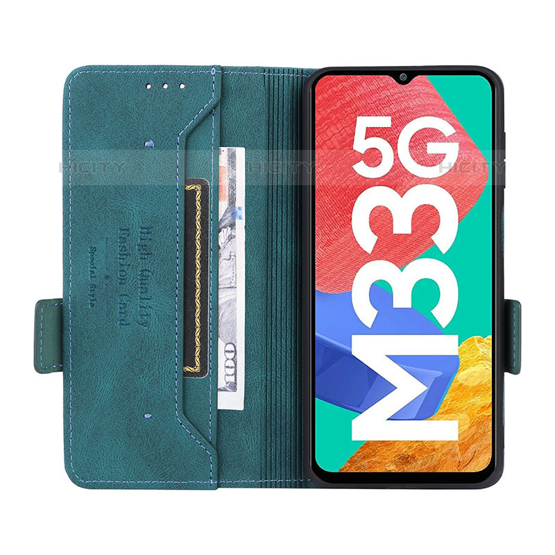 Coque Portefeuille Livre Cuir Etui Clapet L10Z pour Samsung Galaxy M33 5G Plus