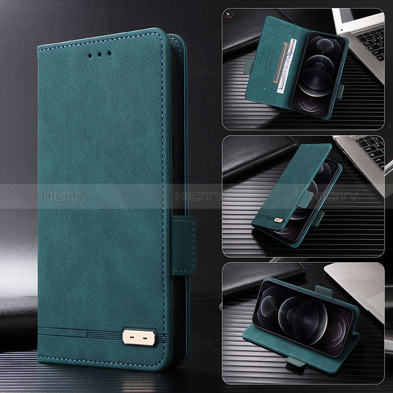 Coque Portefeuille Livre Cuir Etui Clapet L10Z pour Samsung Galaxy Z Fold3 5G Plus