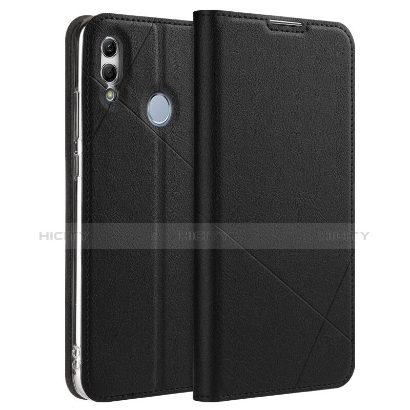 Coque Portefeuille Livre Cuir Etui Clapet L11 pour Huawei Honor 10 Lite Noir Plus