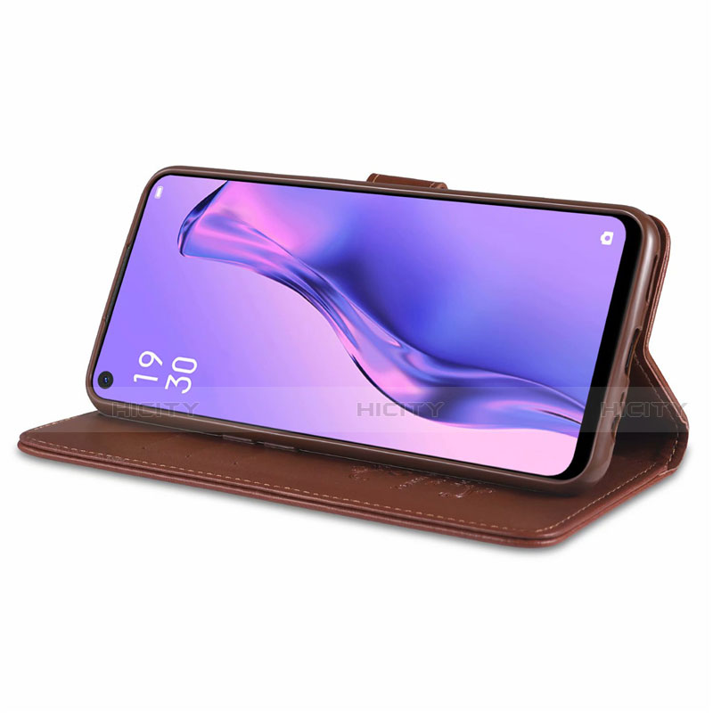 Coque Portefeuille Livre Cuir Etui Clapet L11 pour Oppo A32 Plus