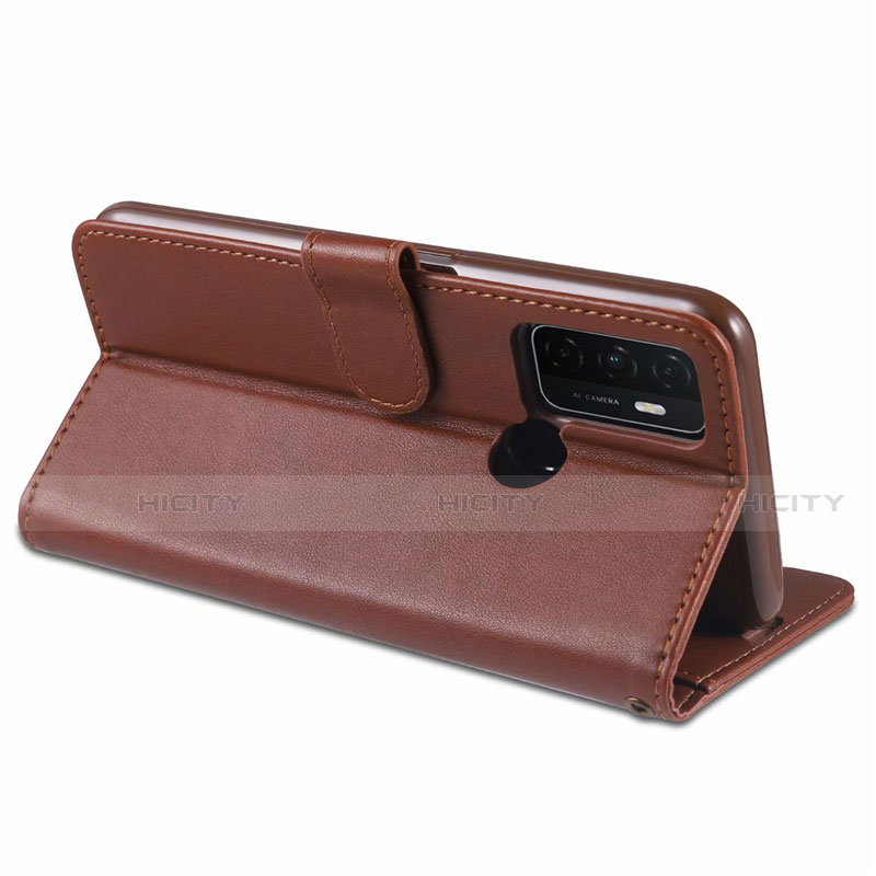 Coque Portefeuille Livre Cuir Etui Clapet L11 pour Oppo A32 Plus