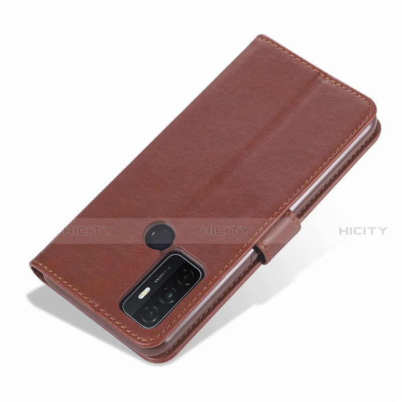 Coque Portefeuille Livre Cuir Etui Clapet L11 pour Oppo A32 Plus