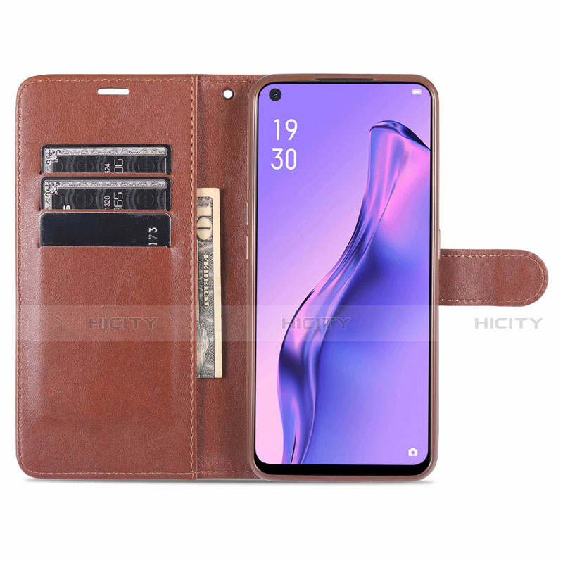 Coque Portefeuille Livre Cuir Etui Clapet L11 pour Oppo A53s Plus