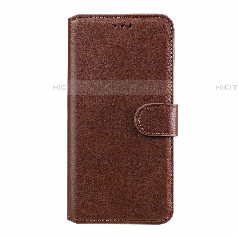 Coque Portefeuille Livre Cuir Etui Clapet L11 pour Oppo A91 Marron Plus