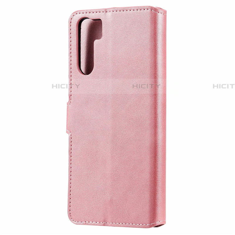 Coque Portefeuille Livre Cuir Etui Clapet L11 pour Oppo A91 Plus