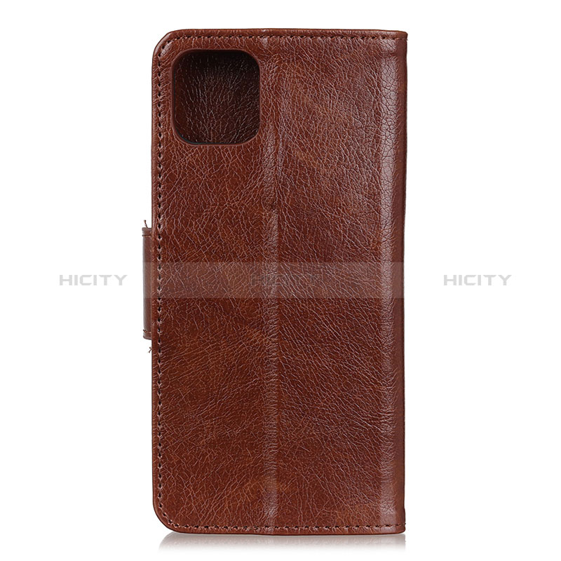 Coque Portefeuille Livre Cuir Etui Clapet L11 pour Samsung Galaxy A71 4G A715 Marron Plus