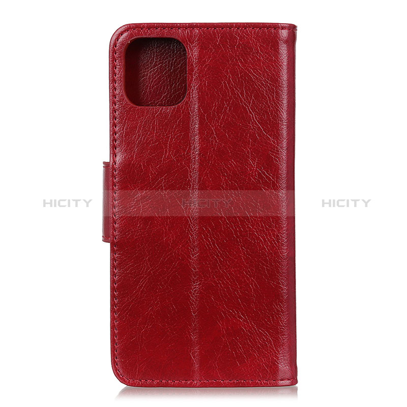 Coque Portefeuille Livre Cuir Etui Clapet L11 pour Samsung Galaxy A71 4G A715 Vin Rouge Plus