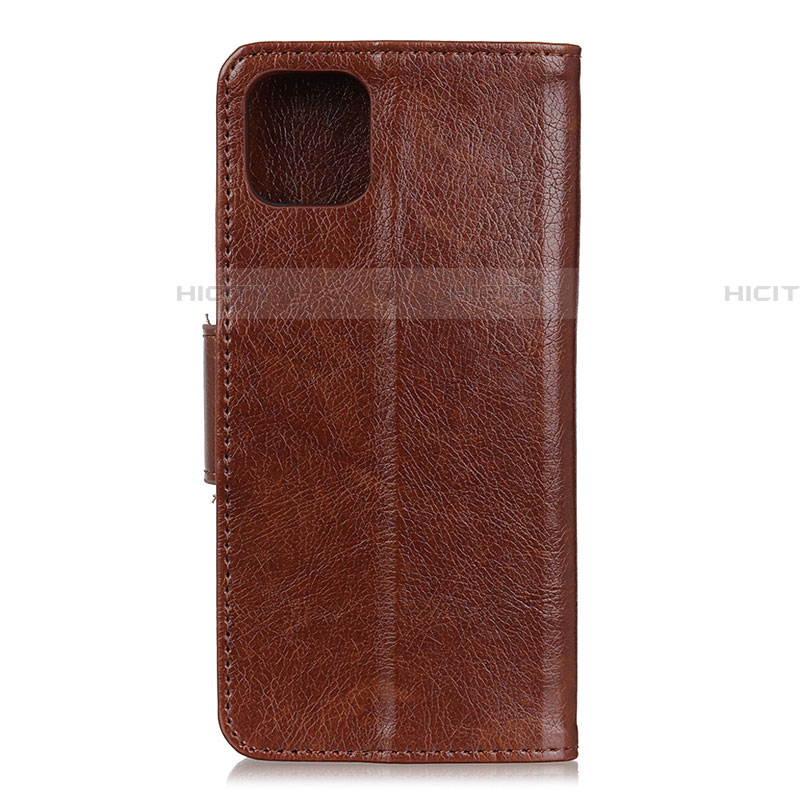 Coque Portefeuille Livre Cuir Etui Clapet L11 pour Samsung Galaxy A71 5G Marron Plus