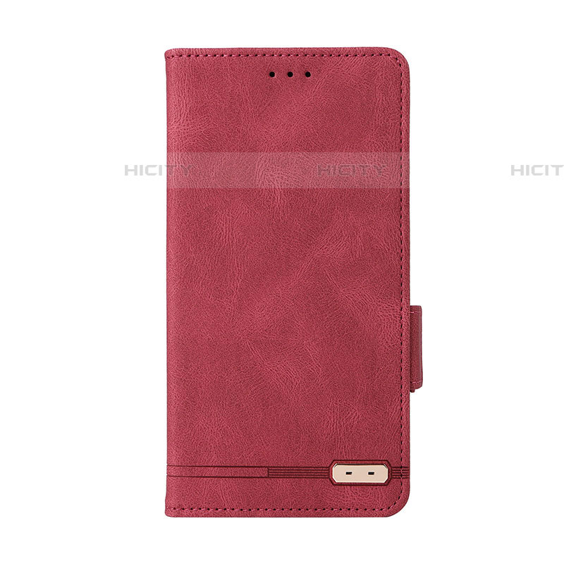 Coque Portefeuille Livre Cuir Etui Clapet L11Z pour Samsung Galaxy F42 5G Rouge Plus