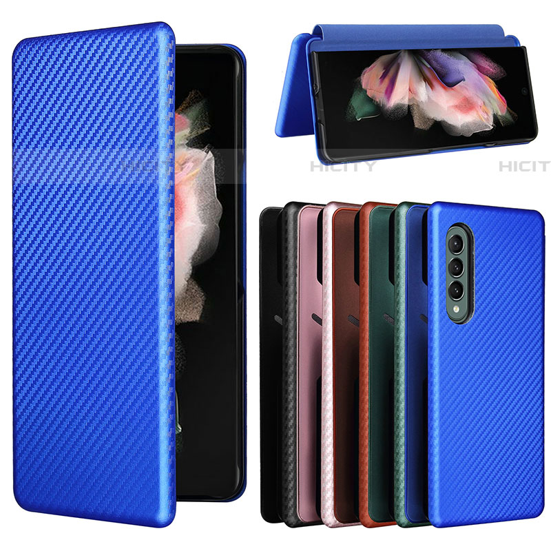 Coque Portefeuille Livre Cuir Etui Clapet L11Z pour Samsung Galaxy Z Fold4 5G Plus