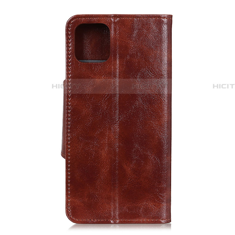 Coque Portefeuille Livre Cuir Etui Clapet L12 pour Samsung Galaxy A71 5G Marron Plus