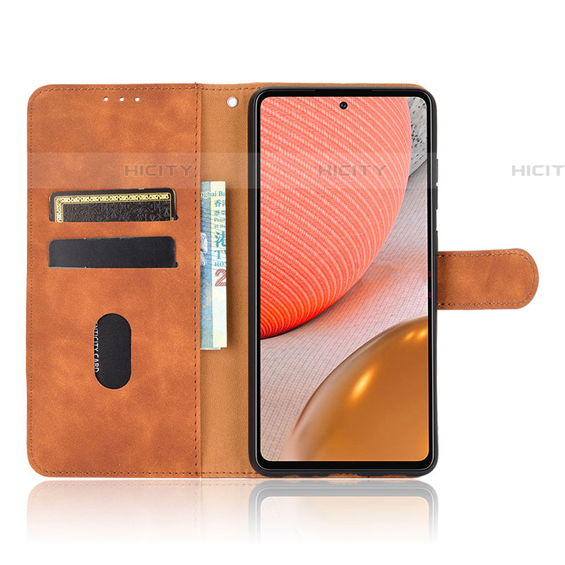 Coque Portefeuille Livre Cuir Etui Clapet L12Z pour Samsung Galaxy A72 4G Plus