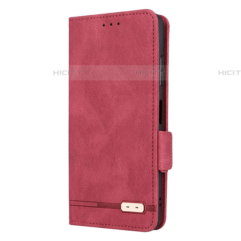 Coque Portefeuille Livre Cuir Etui Clapet L12Z pour Samsung Galaxy F42 5G Rouge Plus