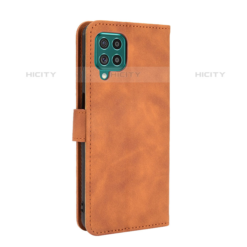 Coque Portefeuille Livre Cuir Etui Clapet L12Z pour Samsung Galaxy M62 4G Marron Plus