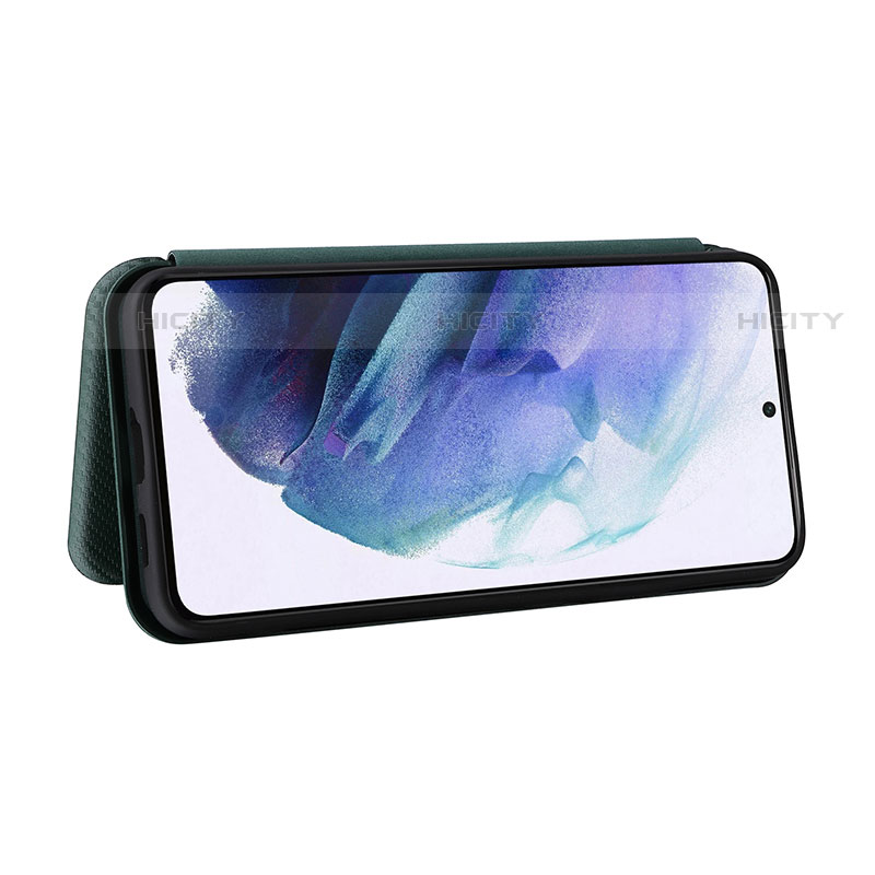 Coque Portefeuille Livre Cuir Etui Clapet L12Z pour Samsung Galaxy S21 FE 5G Plus