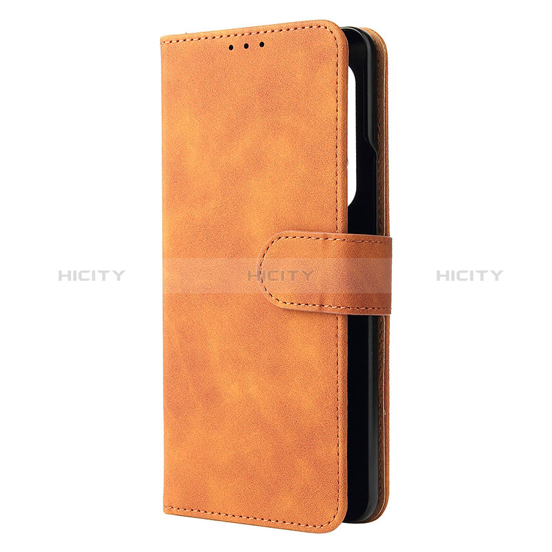 Coque Portefeuille Livre Cuir Etui Clapet L12Z pour Samsung Galaxy Z Fold3 5G Plus