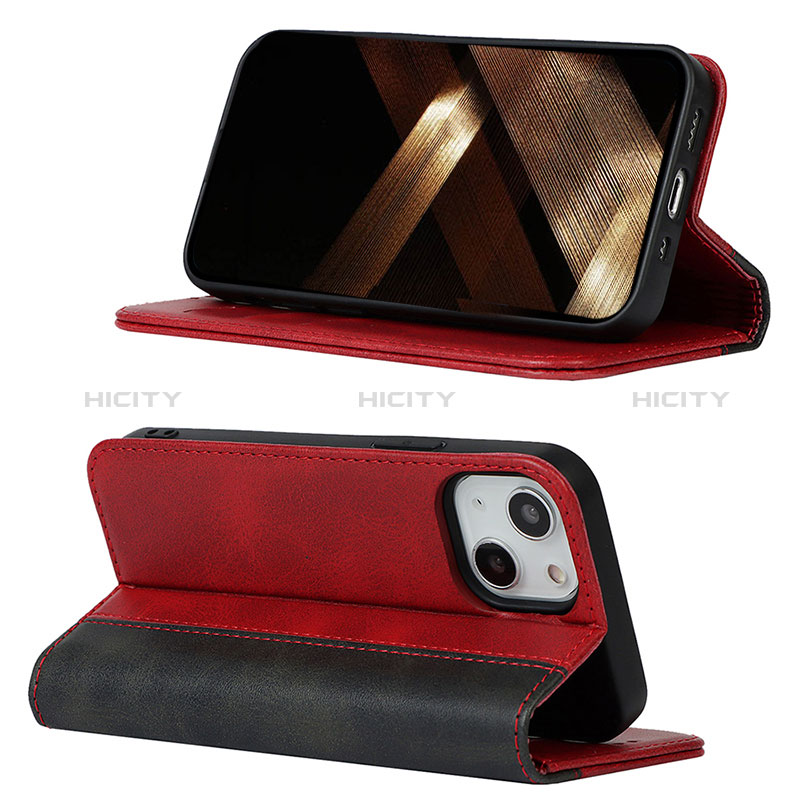 Coque Portefeuille Livre Cuir Etui Clapet L13 pour Apple iPhone 15 Plus