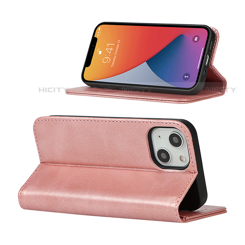 Coque Portefeuille Livre Cuir Etui Clapet L14 pour Apple iPhone 13 Mini Plus