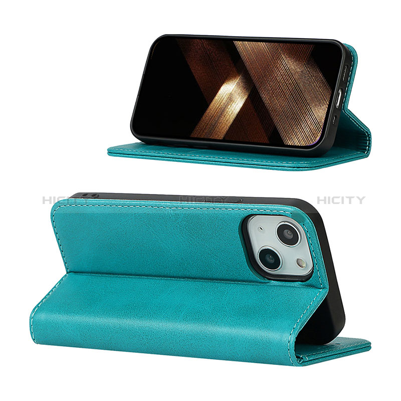 Coque Portefeuille Livre Cuir Etui Clapet L14 pour Apple iPhone 15 Plus