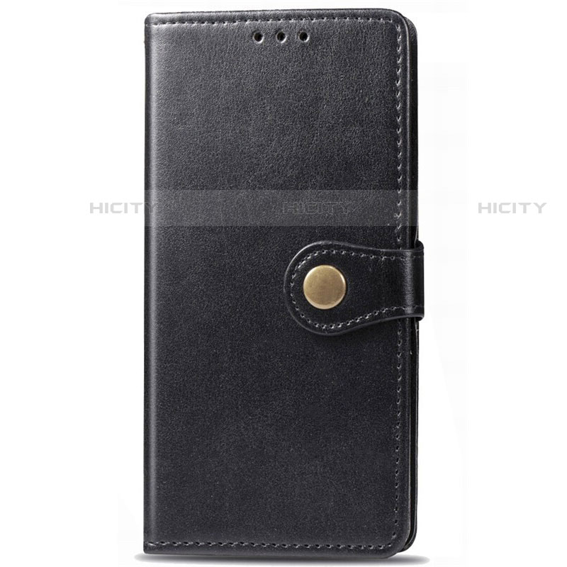 Coque Portefeuille Livre Cuir Etui Clapet L14 pour Huawei Y9s Noir Plus