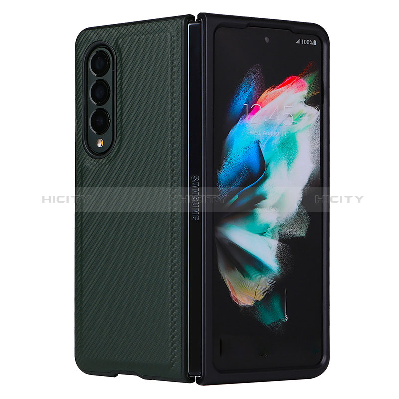 Coque Portefeuille Livre Cuir Etui Clapet L14Z pour Samsung Galaxy Z Fold3 5G Plus