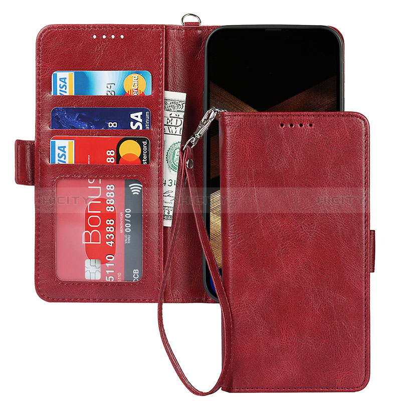 Coque Portefeuille Livre Cuir Etui Clapet L15 pour Apple iPhone 14 Pro Max Plus