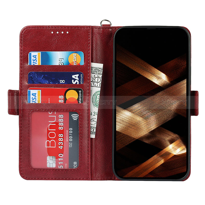 Coque Portefeuille Livre Cuir Etui Clapet L15 pour Apple iPhone 14 Pro Max Plus