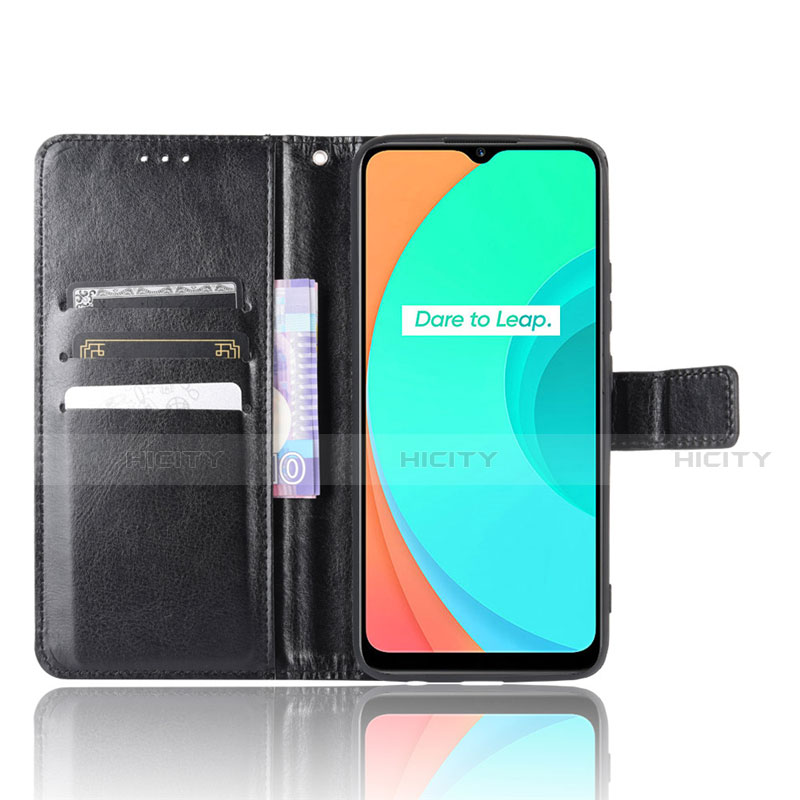 Coque Portefeuille Livre Cuir Etui Clapet L15 pour Realme C11 Plus