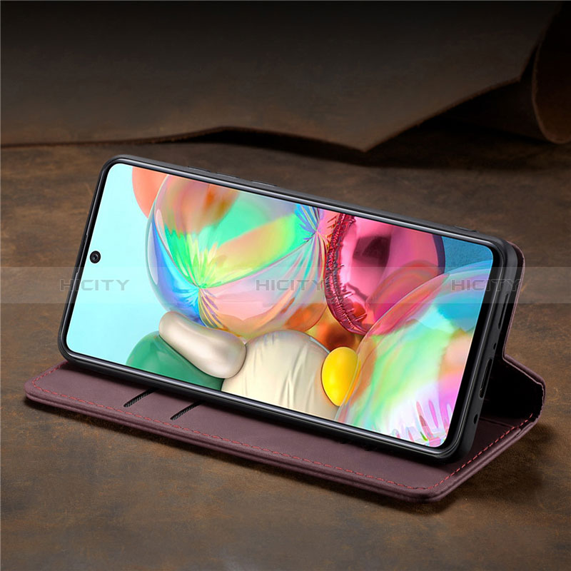 Coque Portefeuille Livre Cuir Etui Clapet L15 pour Samsung Galaxy A71 4G A715 Plus