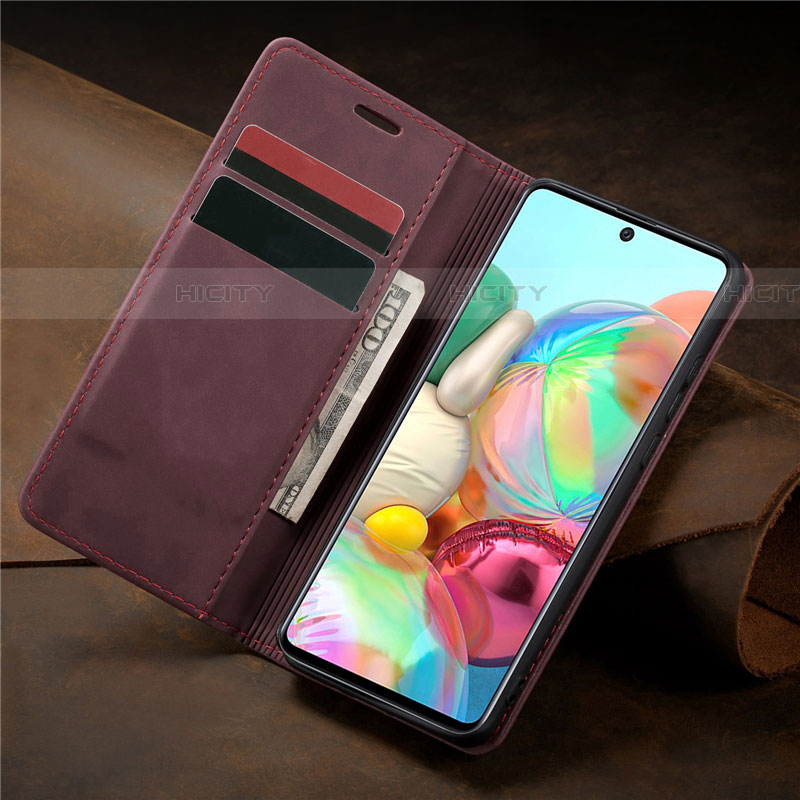 Coque Portefeuille Livre Cuir Etui Clapet L15 pour Samsung Galaxy A71 5G Plus