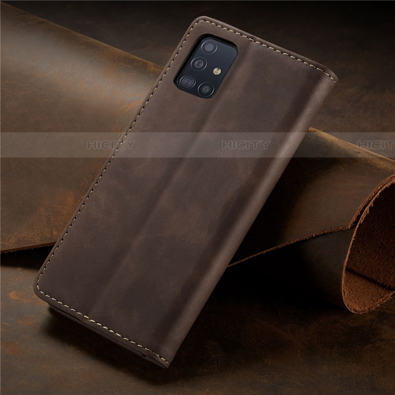 Coque Portefeuille Livre Cuir Etui Clapet L15 pour Samsung Galaxy A71 5G Plus