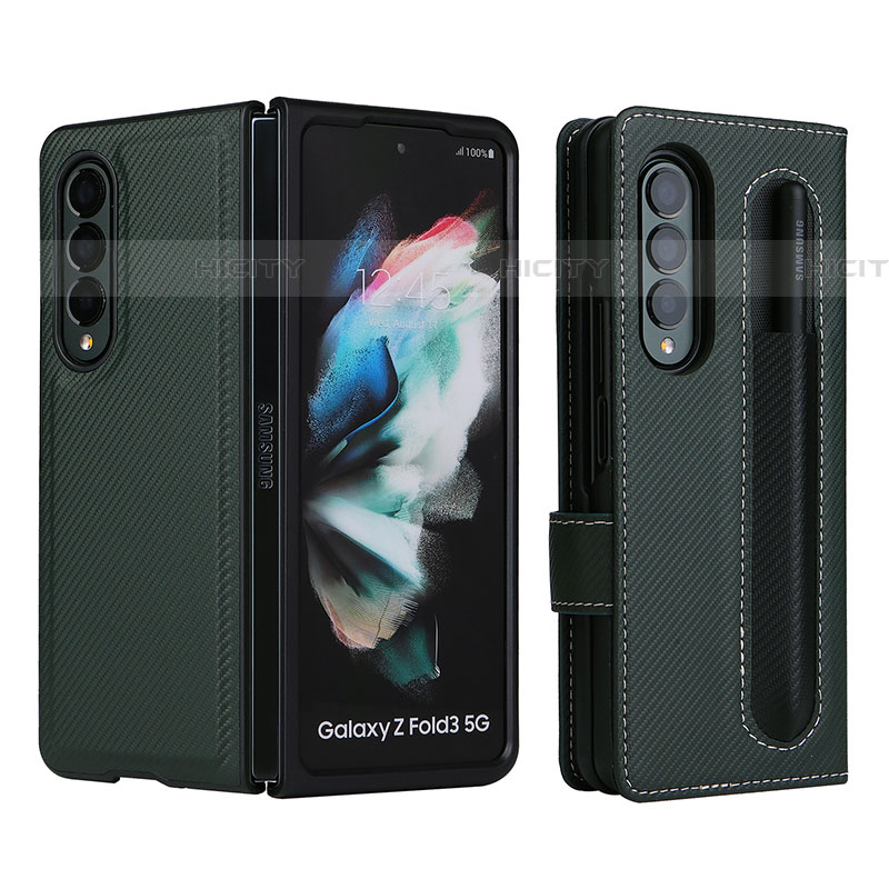 Coque Portefeuille Livre Cuir Etui Clapet L15Z pour Samsung Galaxy Z Fold4 5G Plus