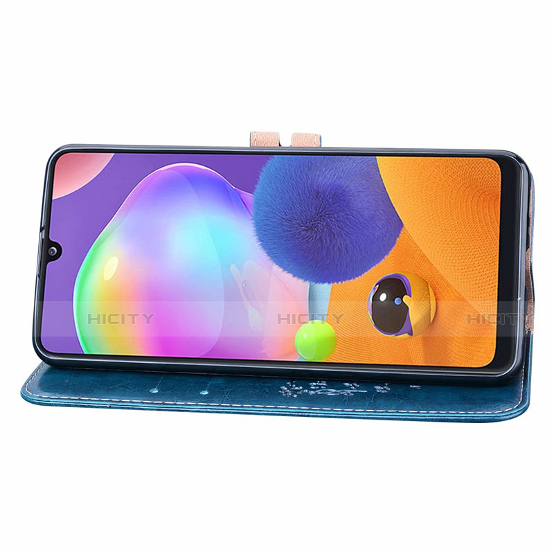 Coque Portefeuille Livre Cuir Etui Clapet L16 pour Samsung Galaxy A31 Plus