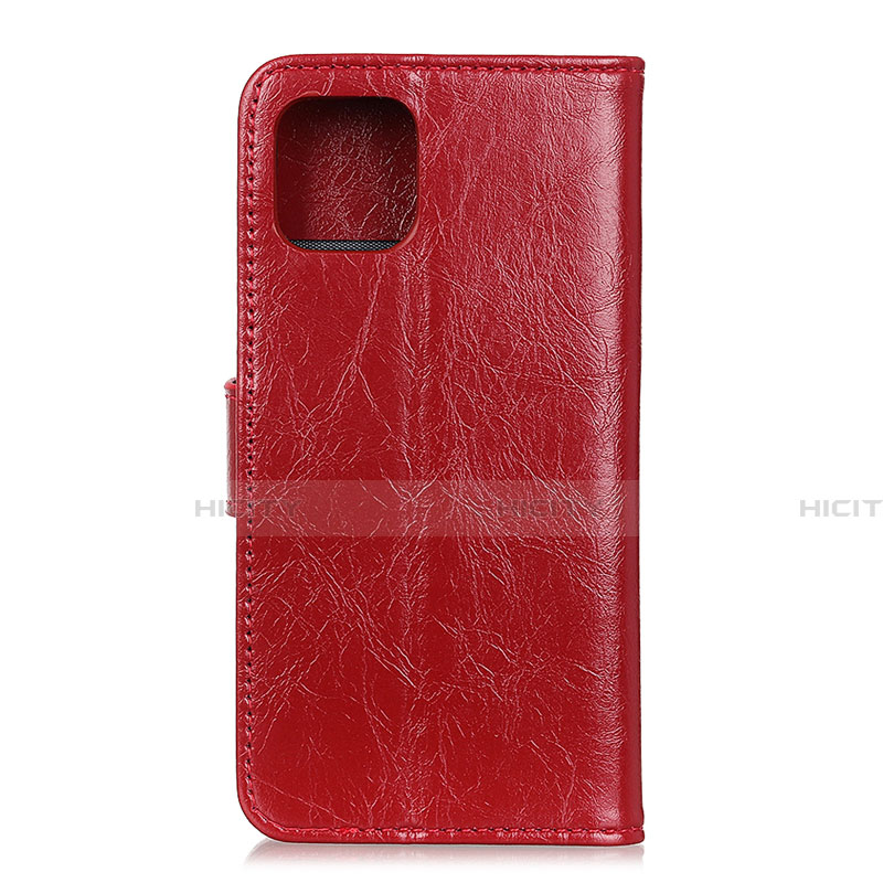 Coque Portefeuille Livre Cuir Etui Clapet L17 pour Huawei Honor 30S Rouge Plus