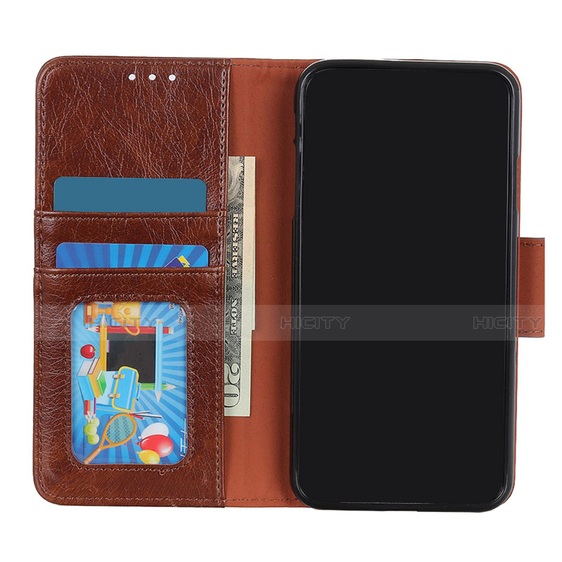 Coque Portefeuille Livre Cuir Etui Clapet L17 pour Realme V5 5G Plus