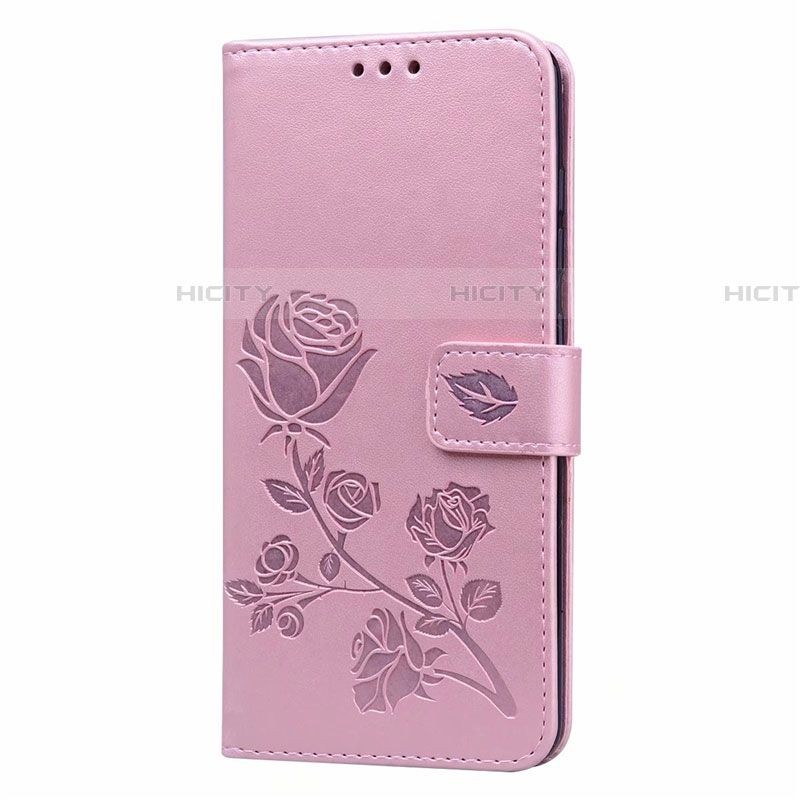 Coque Portefeuille Livre Cuir Etui Clapet L17 pour Samsung Galaxy A51 5G Or Rose Plus