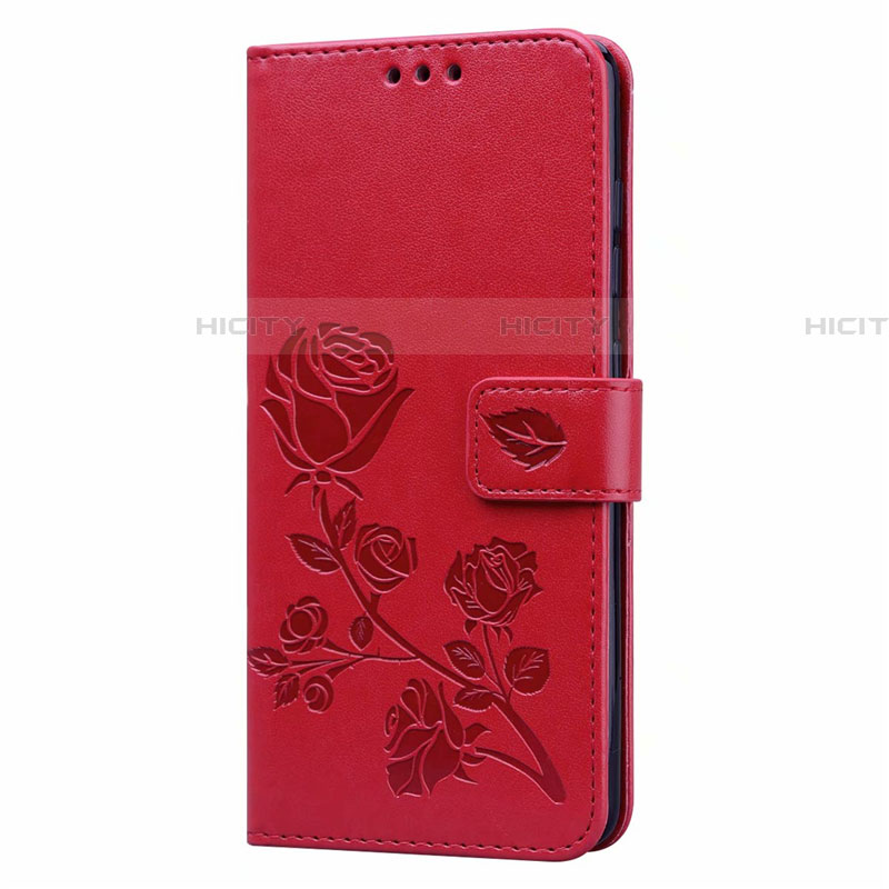 Coque Portefeuille Livre Cuir Etui Clapet L17 pour Samsung Galaxy A51 5G Rouge Plus