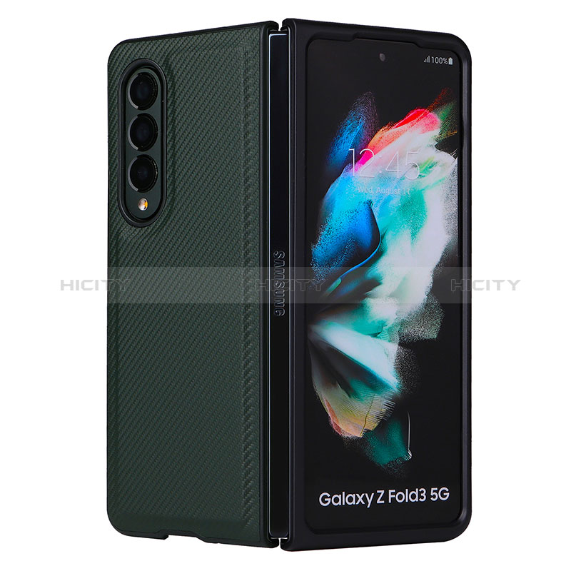 Coque Portefeuille Livre Cuir Etui Clapet L17Z pour Samsung Galaxy Z Fold3 5G Plus