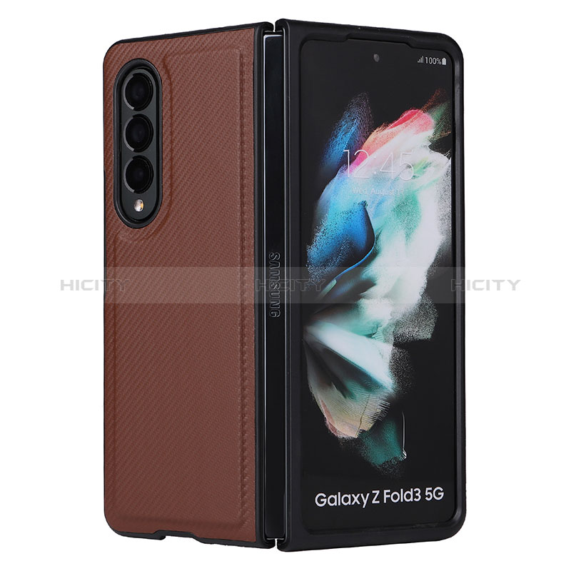 Coque Portefeuille Livre Cuir Etui Clapet L17Z pour Samsung Galaxy Z Fold3 5G Plus