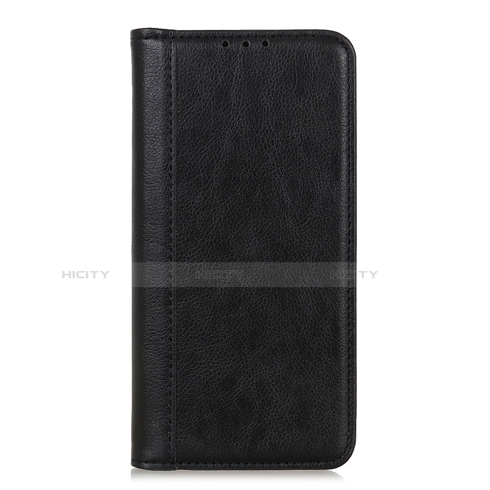 Coque Portefeuille Livre Cuir Etui Clapet L18 pour Realme C11 Noir Plus