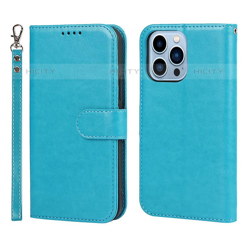 Coque Portefeuille Livre Cuir Etui Clapet L19 pour Apple iPhone 15 Pro Plus